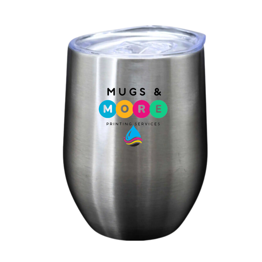 Stainless Steel Wine Tumbler Silver