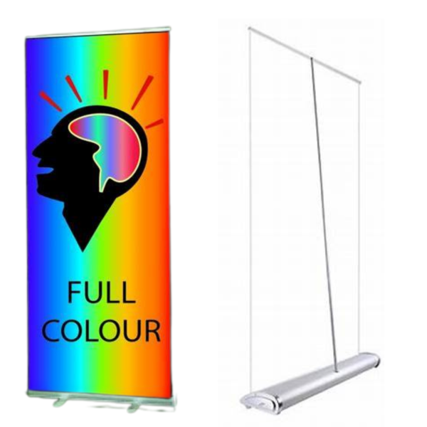 Econo Pull-up Banner With Pole and Carry Bag